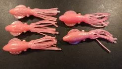 Squid Light Pink Glow 5stk.