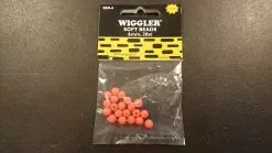Wiggler Soft Beads Rød 20stk